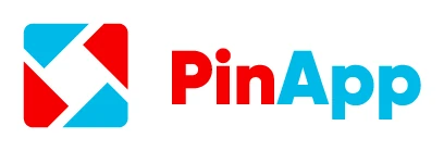 Logo de PinApp, cliente de MONDOBOX
